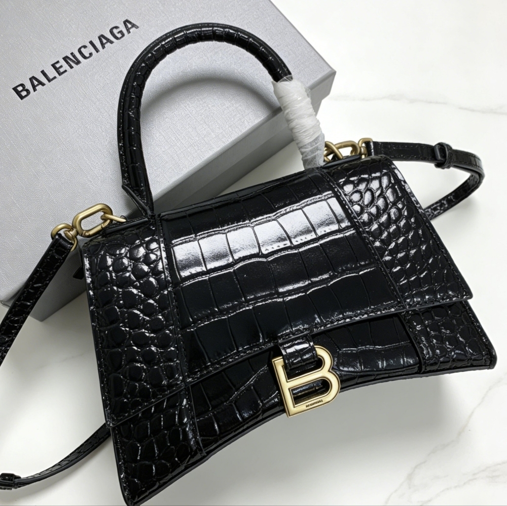 Balenciaga Hourglass Small Top Handle Bag